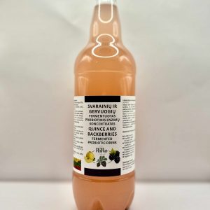 Svarainių ir gervuogių fermentuotas koncentratas